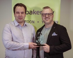 Peoples’ Choice – Maple Ag & Outdoor:  The Peoples’ Choice Award, sponsored by Key Auto Group, was presented by Joseph Ortynsky to Maple Ag & Outdoor and accepted by Cam Mehling.