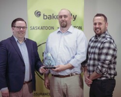 Retail & consumer – RCM Outdoors – The Retail & consumer Award, sponsored by Scotiabank, was presented by Ryan Kormos to Curtis and Ryan Monette of RCM Outdoors.
